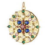 Flower Heart Love Evil Eye Letter Charms for Jewelry Making
