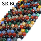 Mixed Agat Loose Stone Beads For DIY Jewelry Bracelet Necklace