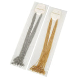 10pcs Stainless Steel Link Cable Chain Necklace for DIY Jewelry Making