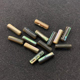 Abalone Shell Round Tube Bead Charm for DIY Jewelry