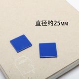 10pcs 25mm Square Fruta Acrylic Hairpin Earrings Accessories