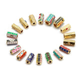 Copper Evil Eye Enamel Pendant Jewelry Making Necklace Bracelet Charms