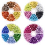 1080Pcs 6mm Colorful Alum Jump Ring DIY Necklace Crafts Accessories