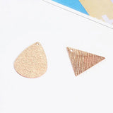 Bohemian Copper Enamel Charms for Jewelry Making