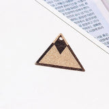 Bohemian Copper Enamel Charms for Jewelry Making