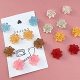Mini Glass Resin Flowers for DIY Earrings - Summer Jewelry Accessories