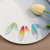 Gradient Epoxy Butterfly Wings 6pcs Set