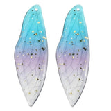 Gradient Epoxy Butterfly Wings 6pcs Set