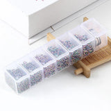 Rainbow Colour Jump Ring Split Rings Box Sets for Jewelry Making