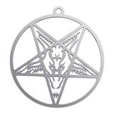 Stainless Steel Pentagram Charms DIY Jewelry Making 5pcs