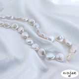 Baroque Bright Button Beads Pearl for DIY Jewelry