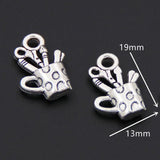 20pcs Mixed Fountain Pen Book Ruler Drawing Board Pen Holder Calculator Pendant