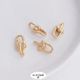 14K U-Shaped Spring Buckle Chain End Connecting Buckle DIY Accessories