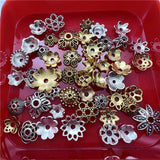 Tibetan Silver Mixed Batch 25 Style Bead Cap for DIY Jewelry