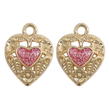 Retro Eyes Love Pearl Rhinestone Lace Ring DIY Jewelry