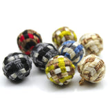 Wool Ball Eardrop Pendant Charms Earrings 12pcs