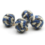 Wool Ball Eardrop Pendant Charms Earrings 12pcs