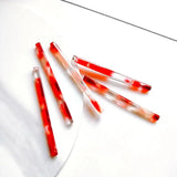 8 Pack Japanese & Acrylic Marble Pendant Earring DIY Material