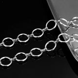 Stainless Steel Oval Link Chains for DIY Necklace Making