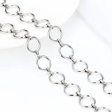Stainless Steel Oval Link Chains for DIY Necklace Making