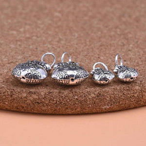 S925 Thai Silver Money Bag Pendant DIY Material