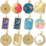 Sun Moon Star Charms for Jewelry Making Bohemian Dijes Diy