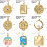 Sun Moon Star Charms for Jewelry Making Bohemian Dijes Diy