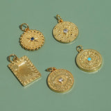 Sun Moon Star Charms for Jewelry Making Bohemian Dijes Diy