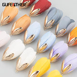 Flower Earring Charms Handmade DIY Pendants 10pcs/lot