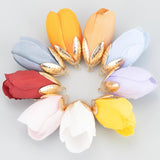 Flower Earring Charms Handmade DIY Pendants 10pcs/lot