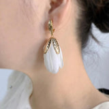 Flower Earring Charms Handmade DIY Pendants 10pcs/lot