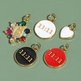 Heart Matches Charms for Jewelry Making Supplies Letter Dijes Diy Earring Bracel
