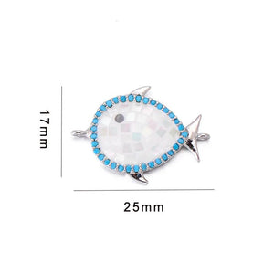 Natural Shell Animal Charms for Bracelet Necklace DIY Jewelry Making