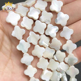 Shell Pearl Beads Cross Shape DIY Jewelry Making Spacer 15''