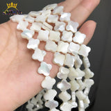 Shell Pearl Beads Cross Shape DIY Jewelry Making Spacer 15''