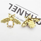 10 Pcs 35*47mm Bee Flat Paste Decorative Sewing Jewelry Accessories