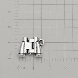Antique Silver Plated Trailer Camping Fire Charms Travel Pendants DIY Bracelets