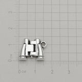 Antique Silver Plated Trailer Camping Fire Charms Travel Pendants DIY Bracelets