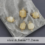 Natural Stone Jewelry Making Accessories 10pcs/lot