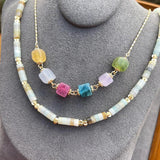 Natural Stone Jewelry Making Accessories 10pcs/lot