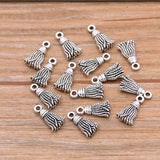 20PCS Horse Ruler Tassel Charms Animal Pendant DIY Necklace Bracelet