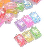 10Pcs Resin Candy Pendants Multicolor DIY Jewelry Making Accessories