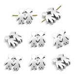 3pcs 316 Stainless Steel Boy Girl Bead Charms DIY Jewelry 12x13mm