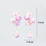 MC50 18k Plated Copper Flower Charms DIY Pendants