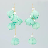 MC50 18k Plated Copper Flower Charms DIY Pendants