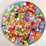 10pc Mixed Food Resin Charms for DIY Jewelry Earrings Keychain
