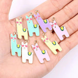 20Pcs Alpaca Pendant Set for DIY Jewellery Making