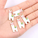 20Pcs Alpaca Pendant Set for DIY Jewellery Making