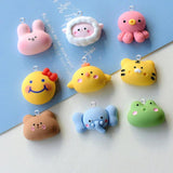 10pcs Animal Charms for DIY Earrings Pendant Findings Phone Accessories