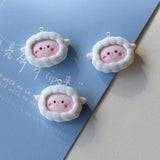 10pcs Animal Charms for DIY Earrings Pendant Findings Phone Accessories